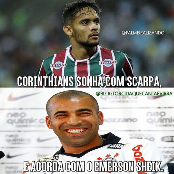 Rivais do Timão não perdoaram retorno de Emerson Sheik ao clube