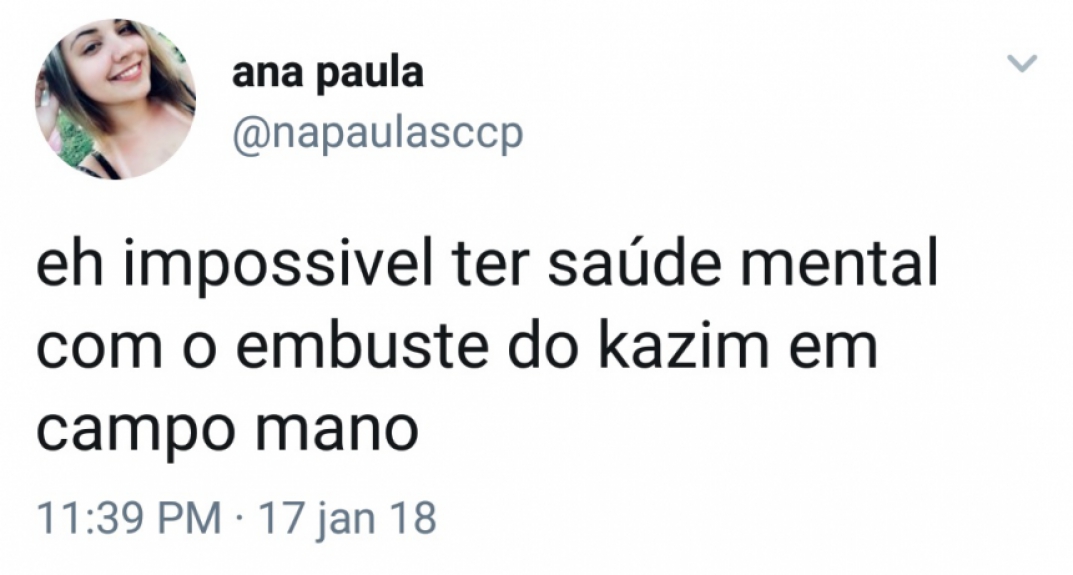 Kazim foi alvo de críticas e piadas após derrota do Corinthians na estreia do Paulistão
