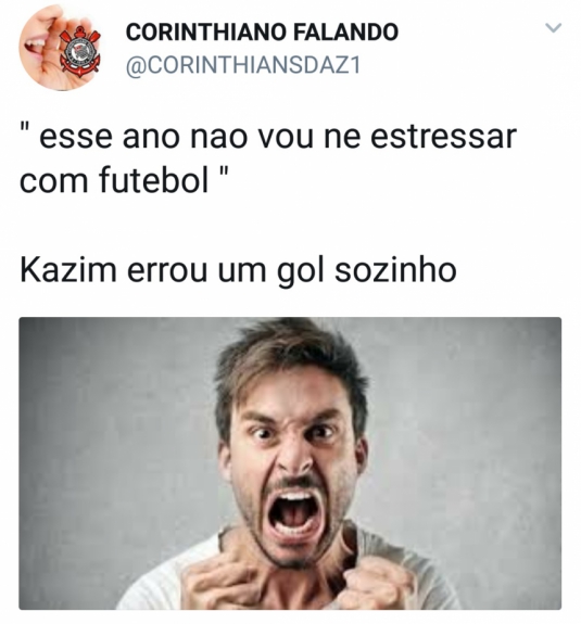 Kazim foi alvo de críticas e piadas após derrota do Corinthians na estreia do Paulistão