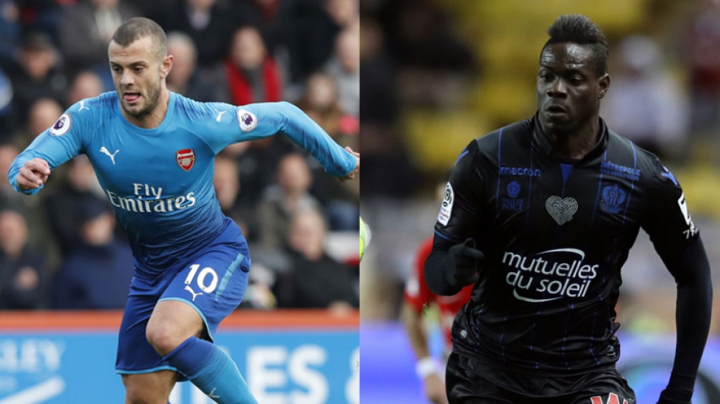 Jack Wilshere e Balotelli