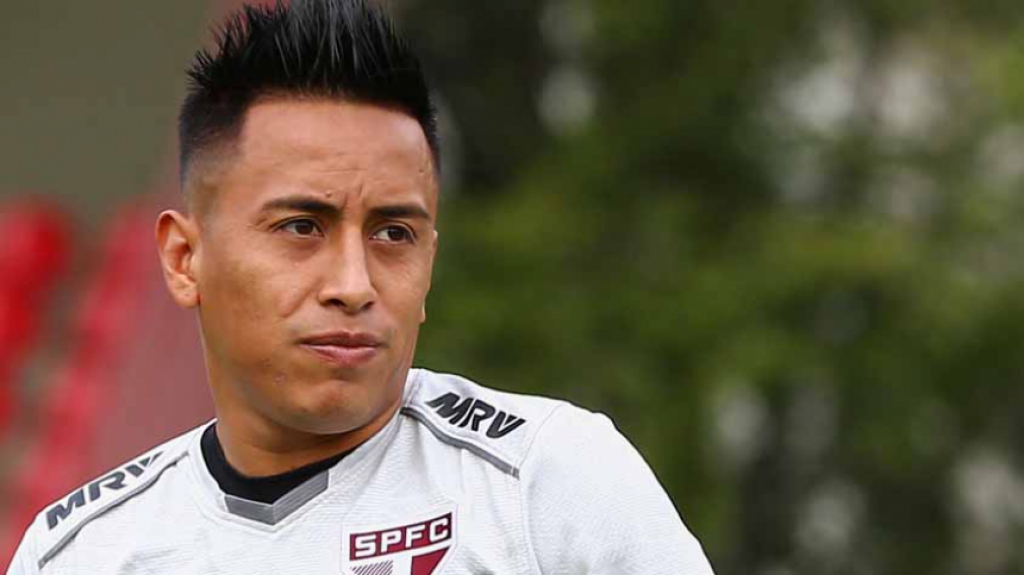 Treino do São Paulo - Cueva