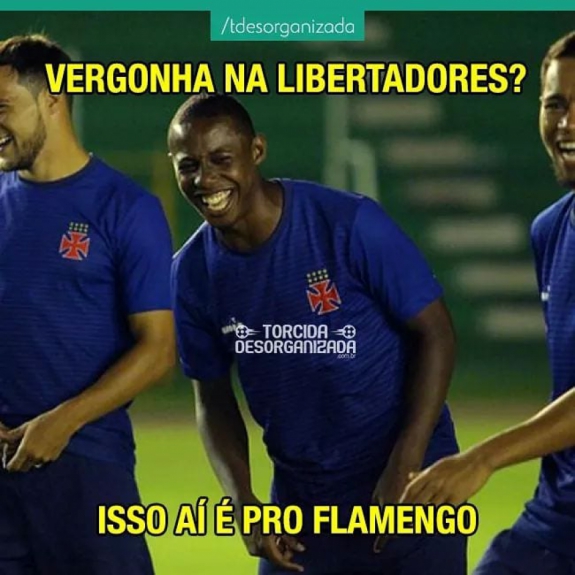 Após susto, vascaínos brincam com classificação na Libertadores