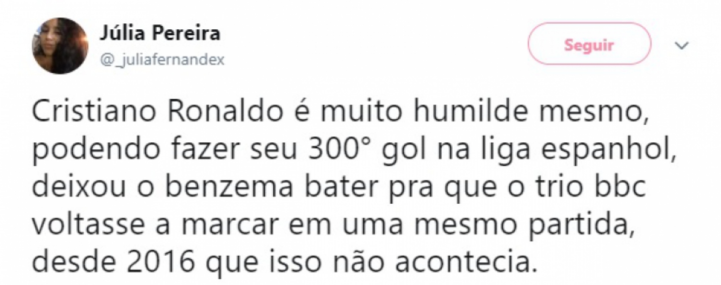 Na web, torcedores e jornalistas repercutiram a atitude de CR7