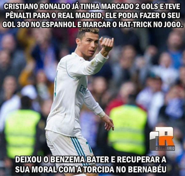 Na web, torcedores e jornalistas repercutiram a atitude de CR7