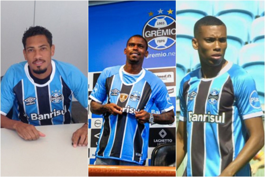 Montagem - Grêmio
