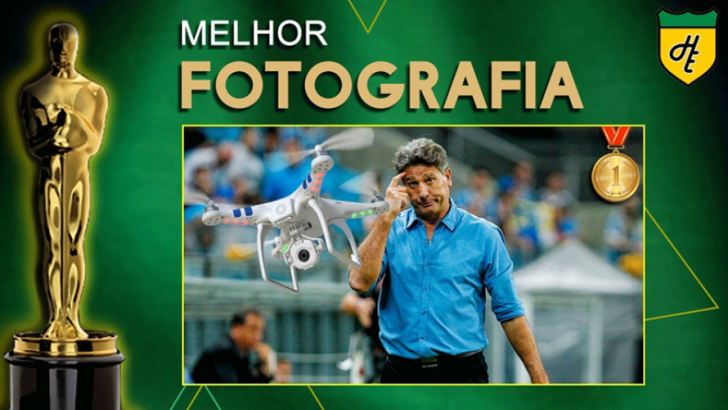 Melhor fotografia: drone do Grêmio mandou bem demais em 2017