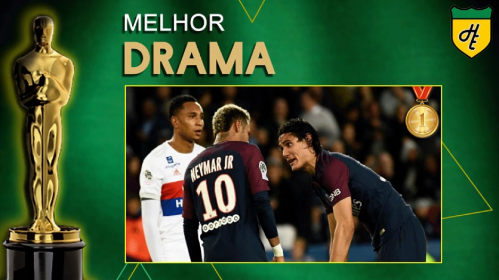O drama de Neymar mimado exigindo cobrar pênaltis e faltas também merece destaque na premiação