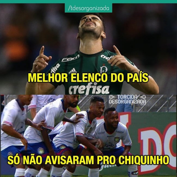 Memes: Palmeiras 0 x 1 São Caetano