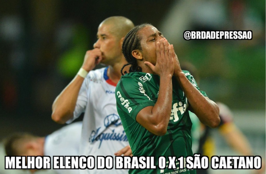 Memes: Palmeiras 0 x 1 São Caetano