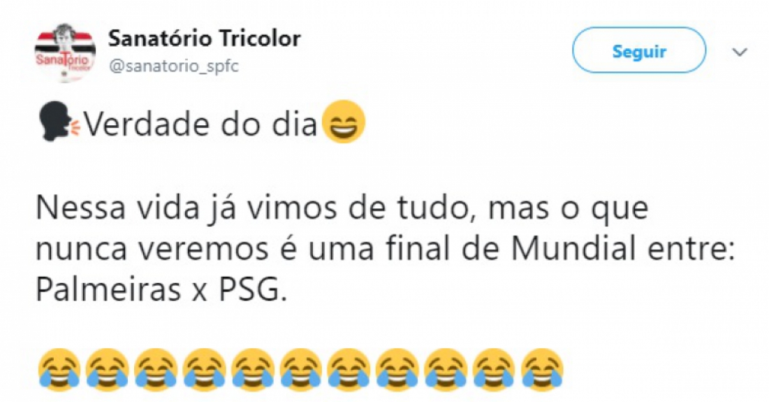 Rivais comparam PSG ao Palmeiras