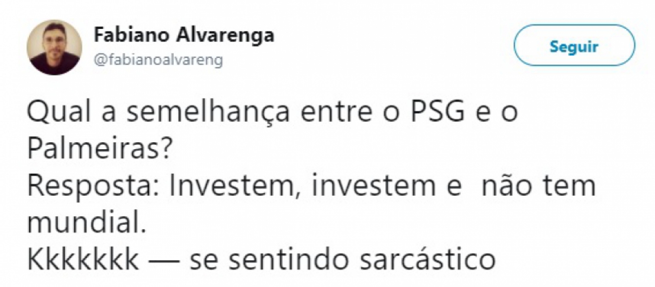 Rivais comparam PSG ao Palmeiras