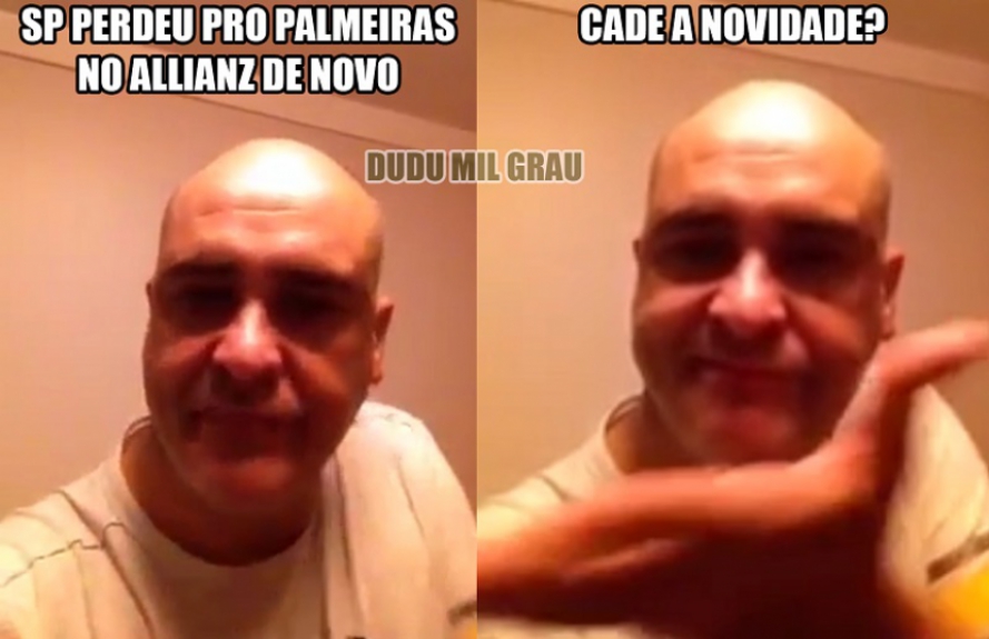 Os melhores memes de Palmeiras 2 x 0 São Paulo