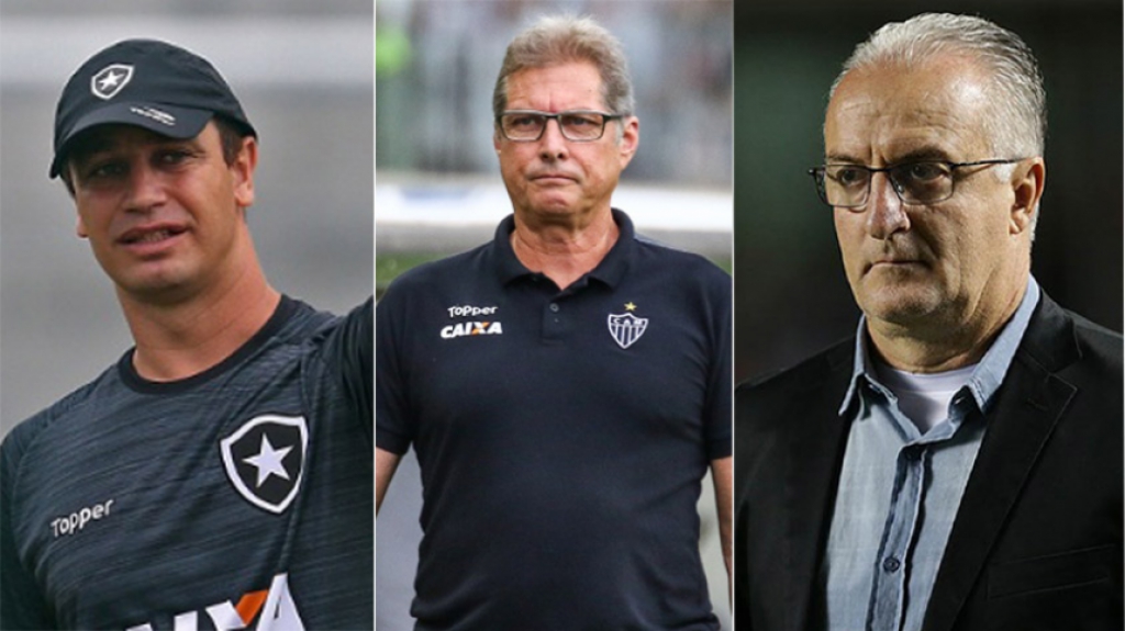 Felipe Conceição, Oswaldo de Oliveira e Dorival Júnior