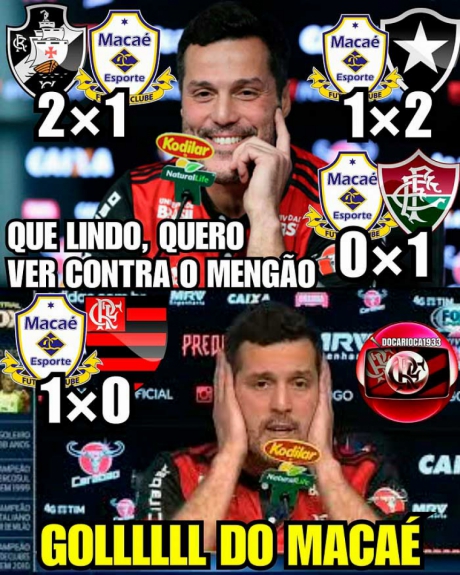 Memes: Macaé 1 x 0 Flamengo