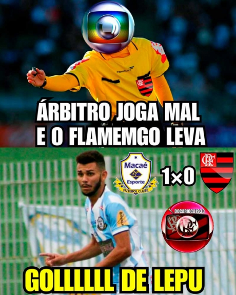 Memes: Macaé 1 x 0 Flamengo