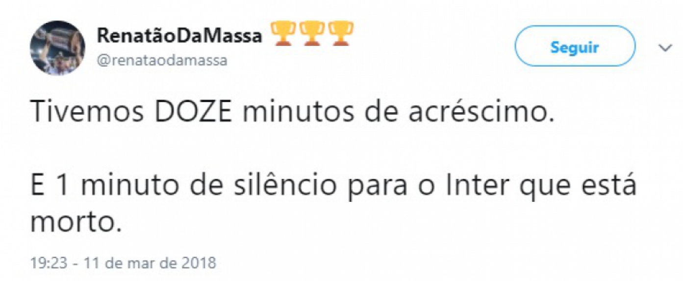 Memes: Internacional 1 x 2 Grêmio
