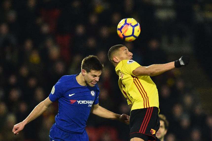 RICHARLISON (WATFORD): Richarlison foi o único brasileiro em campo no jogo contra o Arsenal e viu o seu Watford perder de 3 a 0 fora de casa. O brasileiro foi o melhor em campo pelo time do Watford. Foram 4 chutes a gol, mesmo número que Aubameyang.