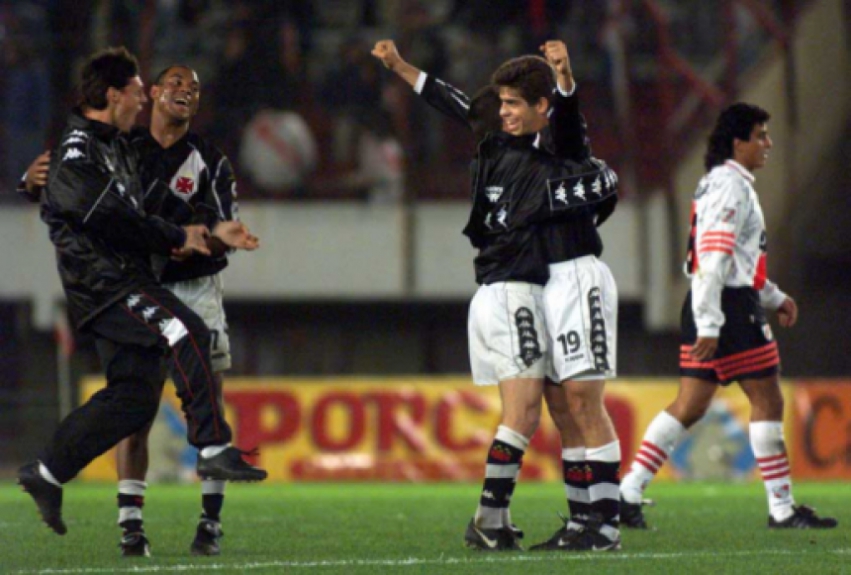River Plate x Vasco na Libertadores 1998