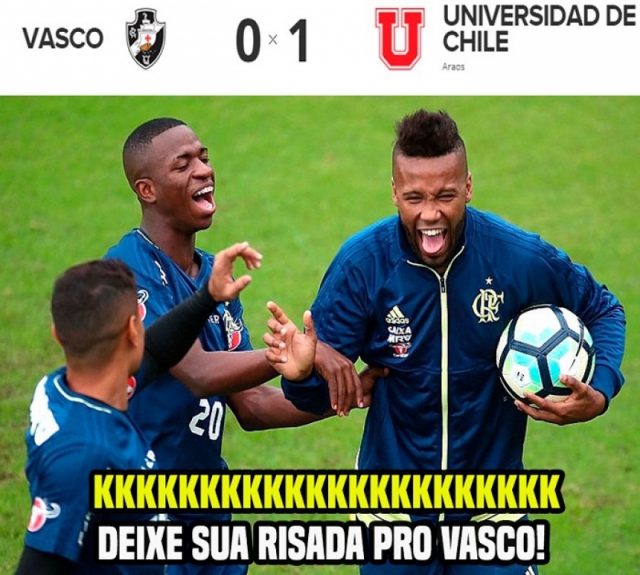 Memes: Vasco 0 x 1 Universidad de Chile