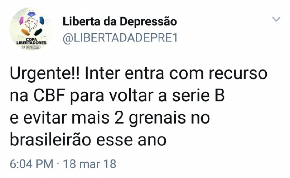 Gremistas provocam Inter após mais uma vitória no clássico