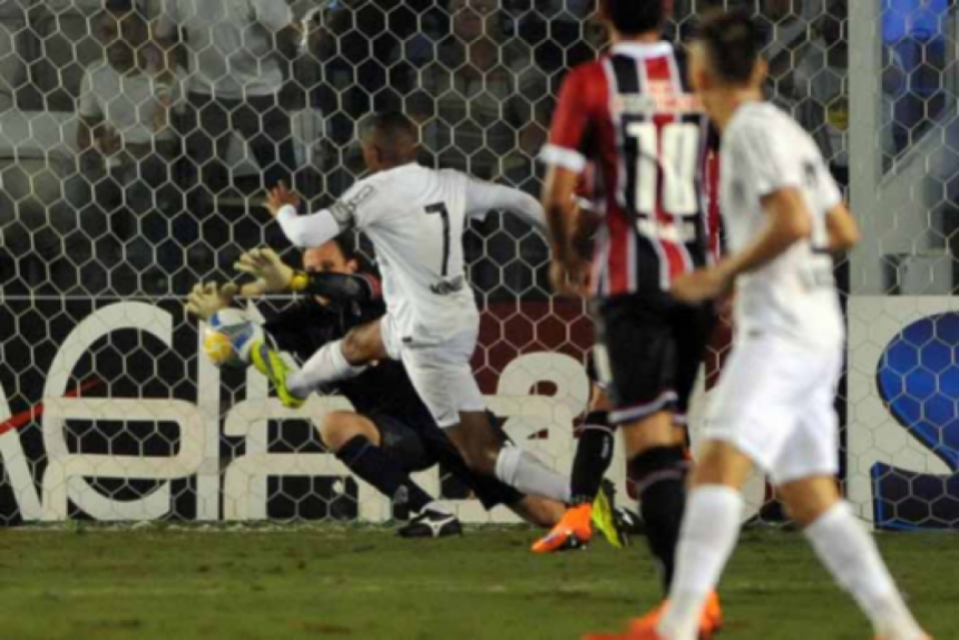 Santos 2 x 1 São Paulo - semifinais de 2015