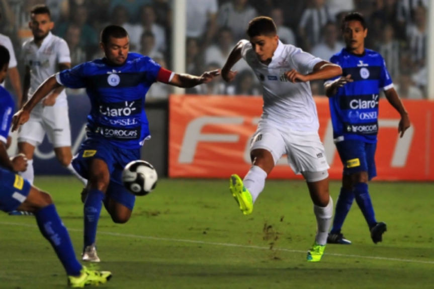 Santos 2 x 0 São Bento - quartas de 2016