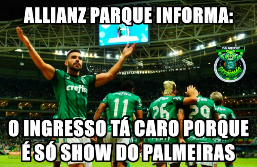 Memes: Palmeiras 5 x 0 Novorizontino