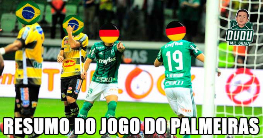 Memes: Palmeiras 5 x 0 Novorizontino