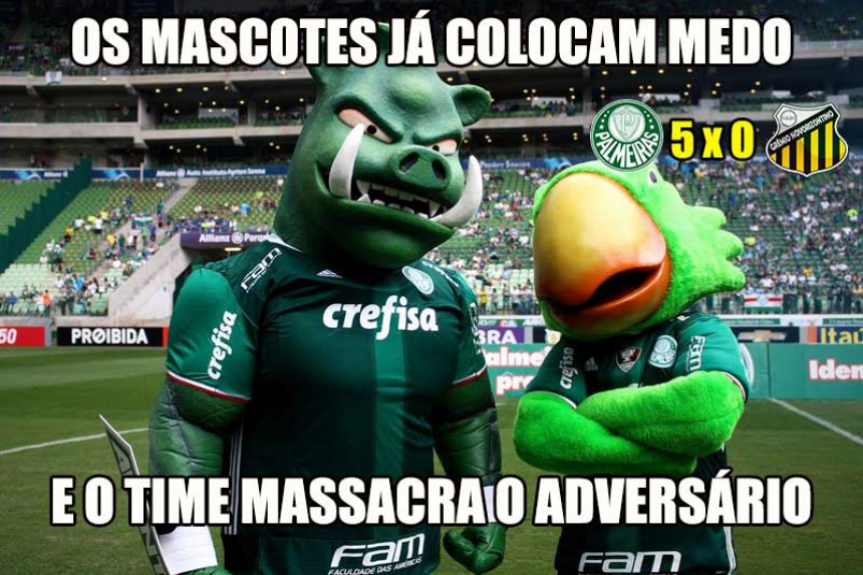 Memes: Palmeiras 5 x 0 Novorizontino