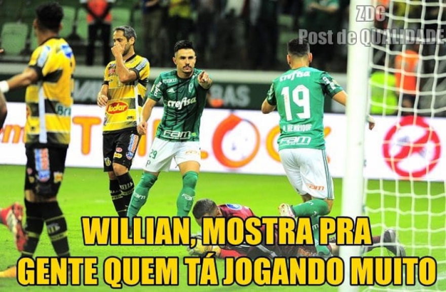 Memes: Palmeiras 5 x 0 Novorizontino