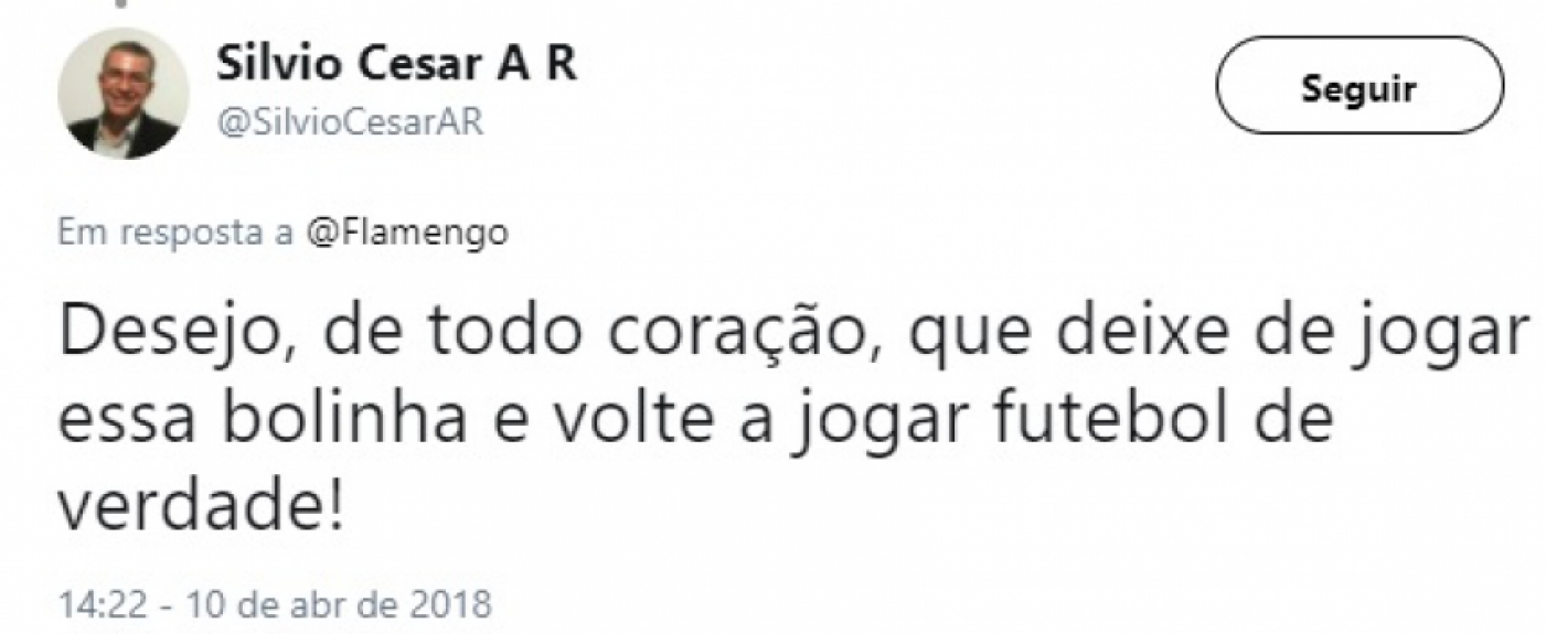 Rubro-negros aproveitaram post de parabéns para cornetar Éverton Ribeiro