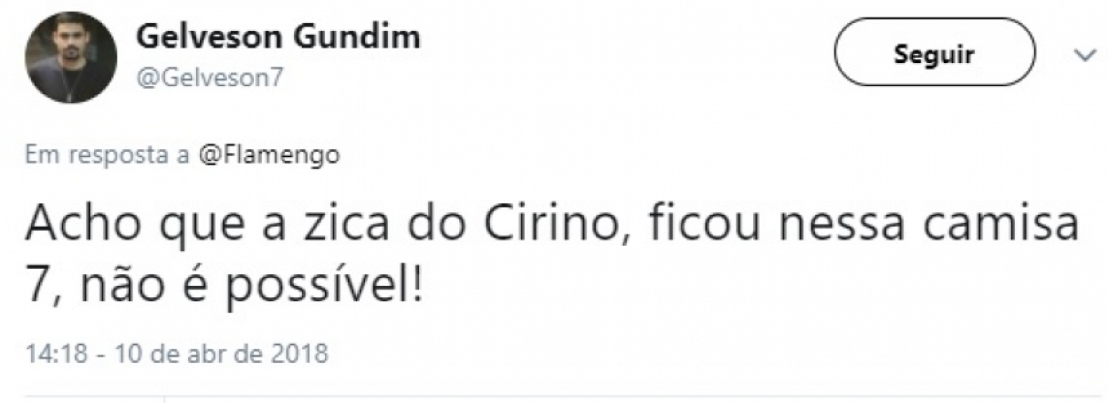 Rubro-negros aproveitaram post de parabéns para cornetar Éverton Ribeiro