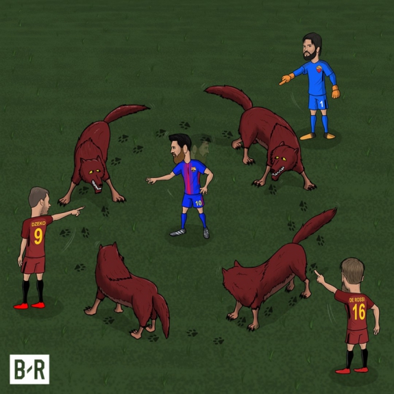 Zoações ao Barcelona tomaram conta da web após eliminação da Liga dos Campeões