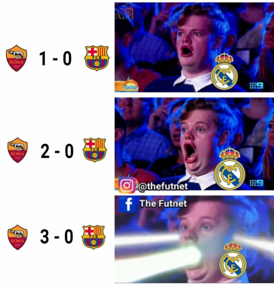 Zoações ao Barcelona tomaram conta da web após eliminação da Liga dos Campeões