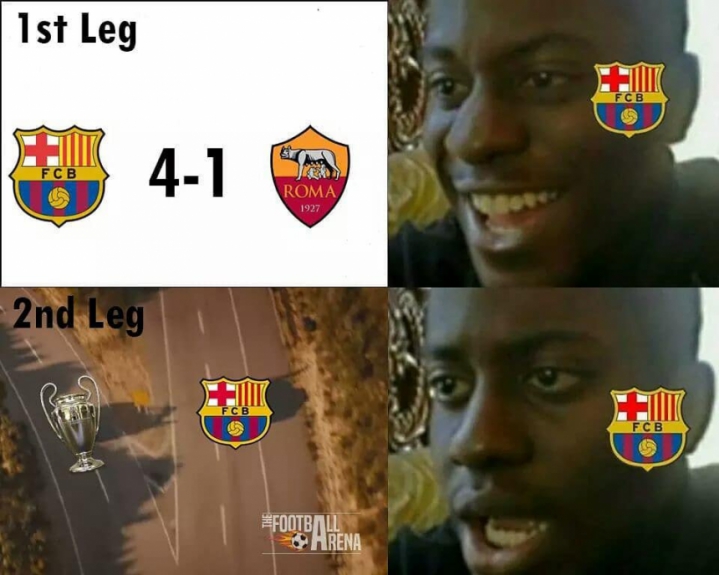 Zoações ao Barcelona tomaram conta da web após eliminação da Liga dos Campeões