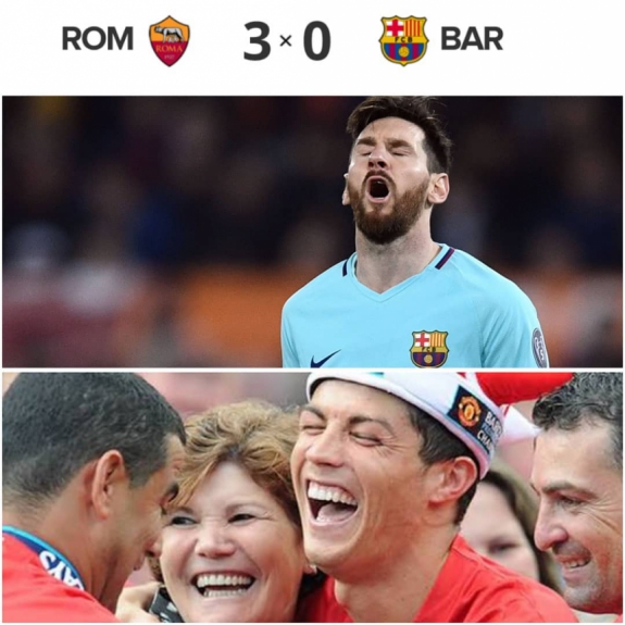 Zoações ao Barcelona tomaram conta da web após eliminação da Liga dos Campeões