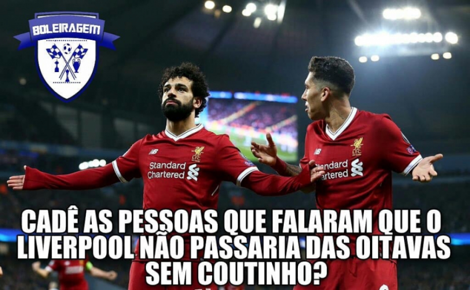 Liga dos Campeões: os memes da classificação do Liverpool sobre o Manchester City