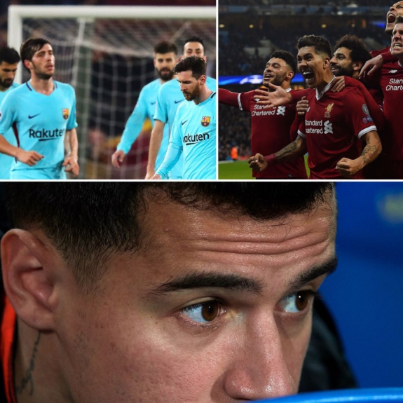 Coutinho é zoado após eliminação do Barcelona e classificação do Liverpool na Liga dos Campeões
