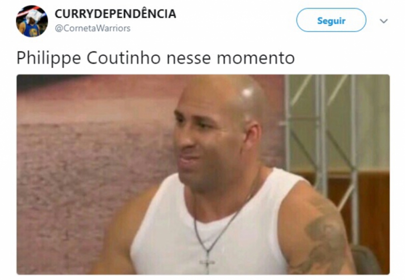 Coutinho é zoado após eliminação do Barcelona e classificação do Liverpool na Liga dos Campeões