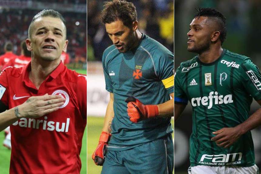 Montagem: D'Alessandro, Martin Silva e Borja