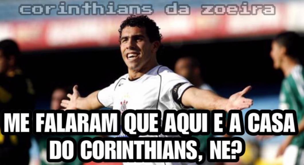 Gol de Tevez no Allianz Parque rendeu memes da torcida do Corinthians