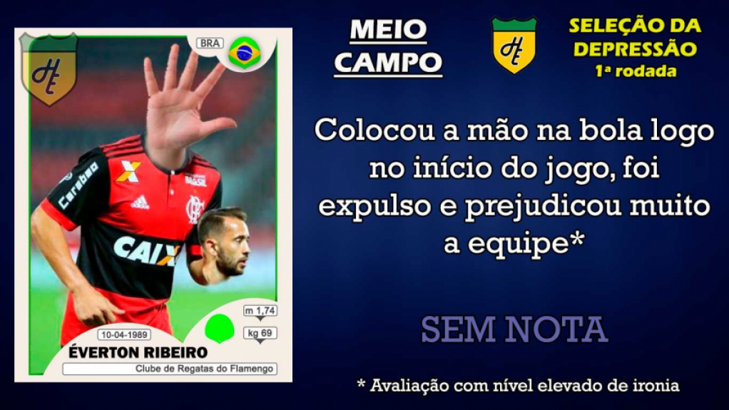 Piores da 1ª rodada: meias