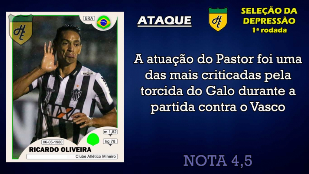 Piores da 1ª rodada: ataque