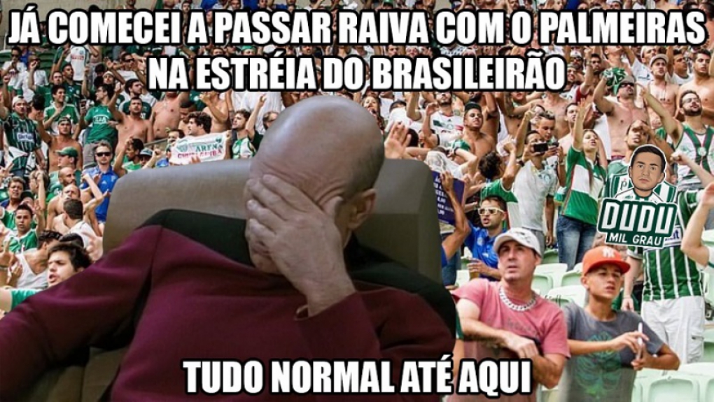 Botafogo 1 x 1 Palmeiras