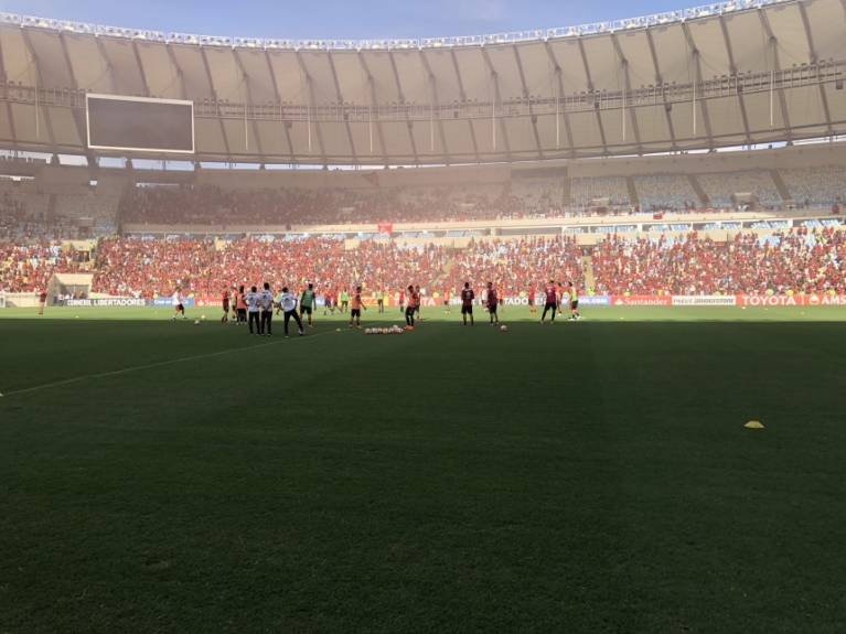 Treino Flamengo - Maracanã