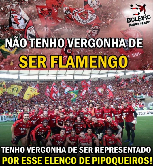 Após empate pela Libertadores, rubro-negros criticam postura dos jogadores