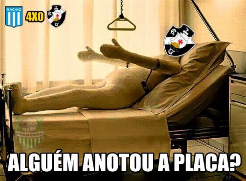 Vasco é alvo dos memes após ser goleado na Libertadores