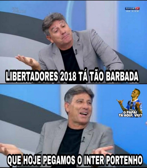 Memes: Grêmio 5 x 0 Cerro Porteño