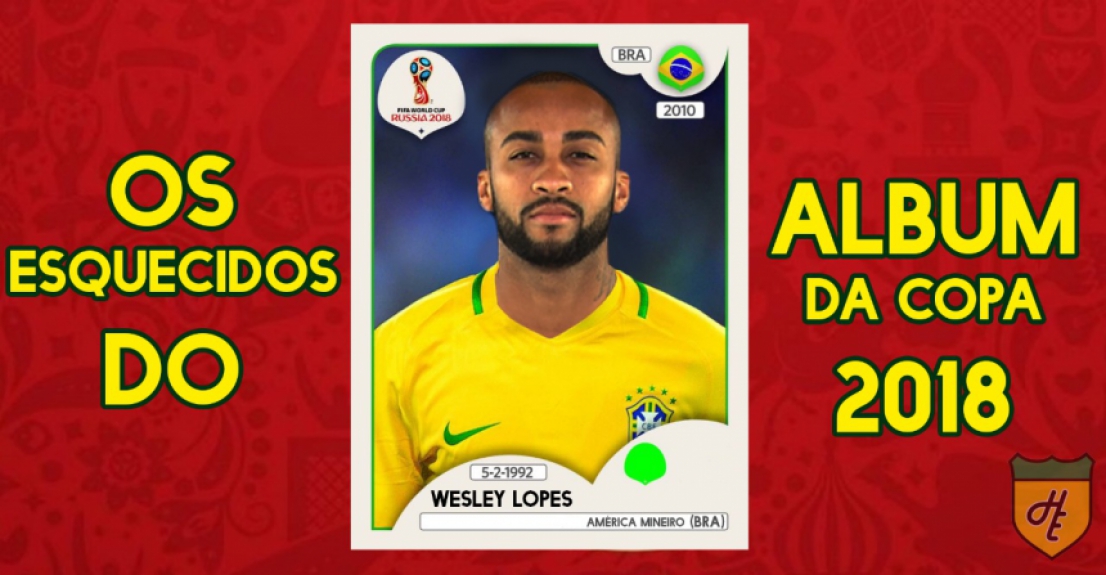 Figurinhas dos mitos esquecidos no álbum da Copa da Rússia
