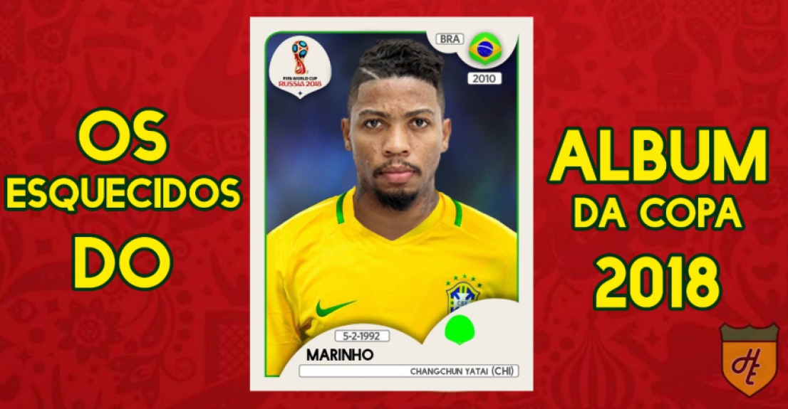 Figurinhas dos mitos esquecidos no álbum da Copa da Rússia